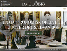 Tablet Screenshot of da-claudio.dk
