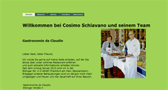 Desktop Screenshot of da-claudio.de