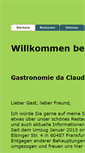 Mobile Screenshot of da-claudio.de