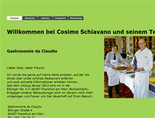Tablet Screenshot of da-claudio.de